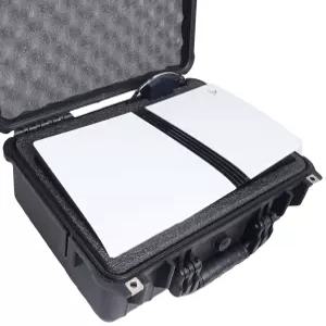 케이스 클럽 케이스는 PlayStation 5 Pro에 적합합니다. 프리컷 헤비 듀티 방수 배송 가능