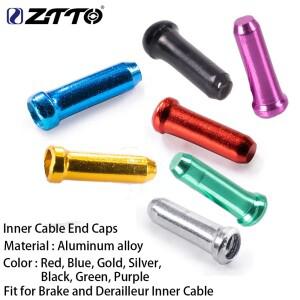 ZTTO MTB 도로 자전거 브레이크 시프터 변속기 내부 와이어 사이클링 케이블 엔드 캡 팁