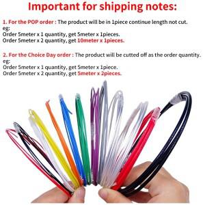 5M/10M PTFE 실버 도금 와이어 10AWG - 26AWG 고순도 OFC 전자 HiFi 오디오 스피커 헤드폰 DIY 신호 구리