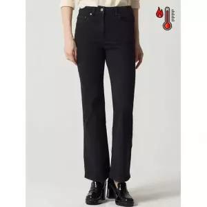 [오조크(OZOC)] 부츠컷 기모 데님 팬츠 (택가격: 85000원) 570125