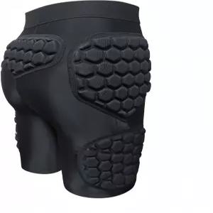 조르미노 농구 패딩 압축 반바지 엉덩이 허벅지 꼬리뼈 보호 패드가 있는 축구 거들
