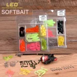 소프트 베이트세트 웜세트 낚시미끼 루어 낚시 베이트