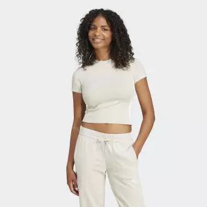 ㅇ매장정품ㅇ 아디다스 여성 데일리 반팔 티셔츠 JE1247 에센셜 3S 슬림 베이비 티 124216