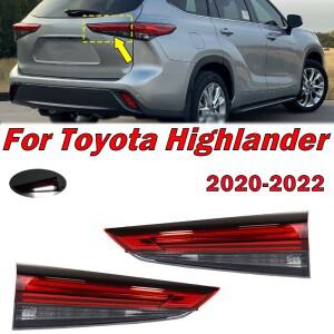 도요타 하이랜더용 자동차 후미등, 2020 2022, 후방 방향 지시등, 정지 브레이크 램프, 내부 미등 어셈블리