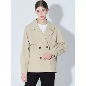 [오조크(OZOC)] 하프 트렌치 자켓 (택가격: 249000원) 570071