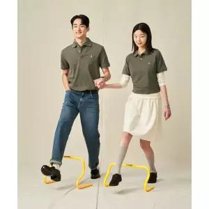 빈폴 BEANPOLE MEN Essential 남녀공용 수피마 코튼 피케 티셔츠 올리브 BC5242E11J 440713