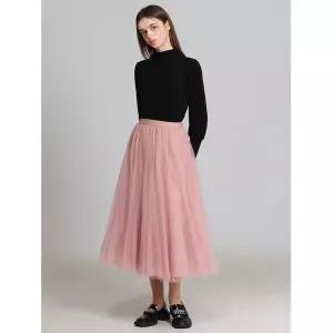 [오조크(OZOC)] 절개 샤 스커트 (택가격: 85000원) 570189