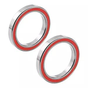 2Pcs 41.8mm 자전거 헤드셋 베어링 산악 도로 부품 헤비 듀티 밀폐 크롬 스틸