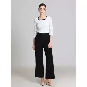 [오조크(OZOC)] 단추 통 팬츠 (택가격: 94000원) 570197