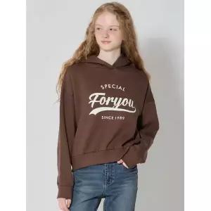 [오조크(OZOC)] 포유 레터링 기모 후드티 (택가격: 74000원) 570229