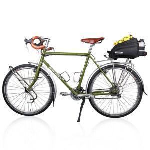 자전거 가죽안장백 빈티지 파우치 레트로 사이드 5L 밤색 유랍피