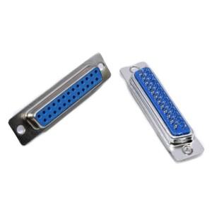 암수 용접 커넥터, DB25 홀/핀, RS232 직렬 포트 소켓, DB D-SUB 어댑터, 25 핀, 5 개