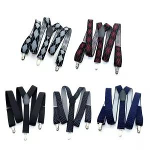 남성 4타입 수트룩 캐주얼룩 서스펜더 집게형 멜빵 cRF8+6iEl