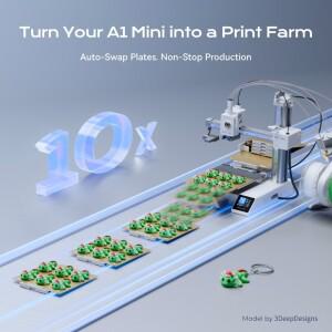 치투 시스템즈 플레이트사이클러 C1M 자동 플레이트 체인저 키트 핸즈프리 고효율 멀티 프린팅 (밤부랩 A1