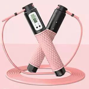 홈트 어린이 줄넘기 길이조절 카운터기 무선 칼로리