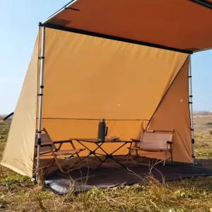 ARB어닝 차량용 타프 표준 루프탑 사이드 25m 삼각 카키 캐노피 측면 피난처