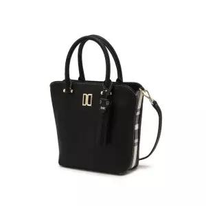 매장정품 DAKS 닥스 [인기신상] [DCBA6E752BK] 블랙 DD로고 소가죽 토트백 1243756