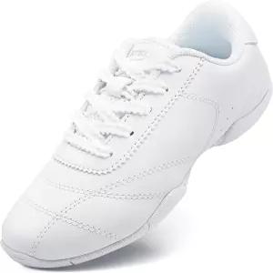 스텔 치어슈즈 여자 화이트 치어리딩 댄스 슈즈 청소년 운동 트레이닝 테니스 운동화 대회용