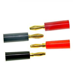 스피커 증폭기 케이블 바인딩 포스트용 남성 4mm 바나나 플러그 커넥터