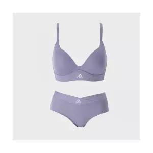 ㅇ매장정품ㅇ 아디다스 ADIDAS UNDERWEAR (노와이어) 와이드 윙 풀컵 브라팬티세트 BU AOFYIBN41_mss 11518