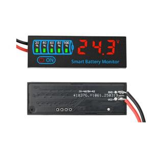 DC7-40V 배터리 레벨 표시기 12V 24V 36V 48V 산성/Lipo 리튬 용량 보드 전압 충전 테스터
