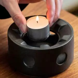 늘WAYS 도자기 티워머 블랙 도자기티워머 도자기워머