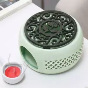 늘WAYS 도자기 티워머 민트+블랙 티팟 티주전자