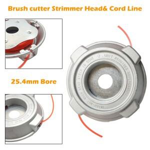 알루미늄 합금 나일론 브러시 예초기 헤드, 범용 트리머 범프 스풀 잔디 커터, 정원 홈 커팅