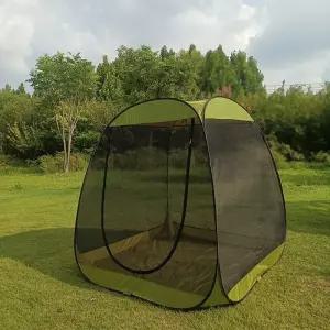 야외모기장 텐트 원터치 망사형 캠핑 방충망 야외
