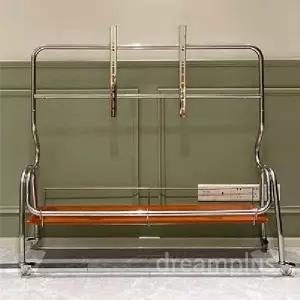 티비스탠드 tv거치대 받침대 이동식 레트로 50-75인치 다이