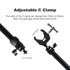 카메라 비디오 슬라이더 레일 지지대 로드, 돌리 트랙 사진 삼각대 액세서리, 멀티 앵글 무브먼트, 길이