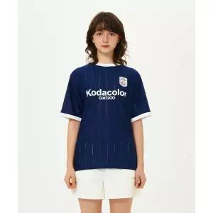 매장정품 KODAK 코닥 스테디움 스트라이프 반팔 티셔츠 NAVY K5223LRS52NVY 1134577