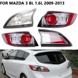 호환  자동차 내부 외부 후미등 마쓰다 3 BL 1.6L 2009-2013 5D 해치백 후방 후미등 방향 지시등 전구 없는