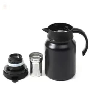 고프로컬렉션 온도표시 보온주전자 900ML 블랙 스텐차주전자 보온보냉주전자