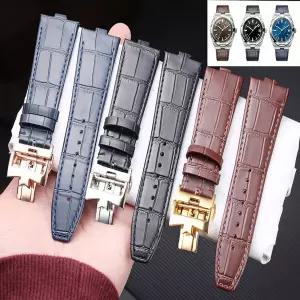 호환  Vacheron 스트랩용 소가죽 시계 밴드 콘스탄틴 4300V 4500V 5500V 7900V 분해 VC 시계 밴드 24x7mm