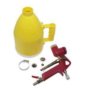 깔때기 스프레이건 스톤 페인트 방수 코팅 플라스틱 퍼티 외부 벽 규조토