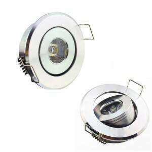 미니 LED 스포트 라이트 디밍이 가능한 3W DC12V 최근 천장 조명 220V 40-45mm 캐비닛 쇼케이스 보석 통