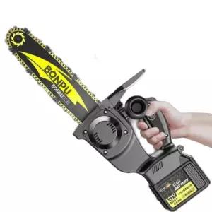 충전식 전기톱 소형 무선 벌목 배터리 절단기 절삭기 가지치기 톱 왕복톱 전기 목재 기계