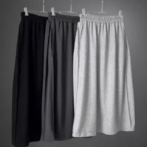 [신상오픈런]여성 코튼 플레어 롱스커트 데일리 아웃스티치 밴딩 스타일 (41032710)