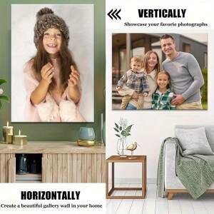 사진으로 사용자 정의 인쇄 캔버스 회화 웨딩 생일 포스터 벽 예술 장식 애완 동물 가족 풍경 그림