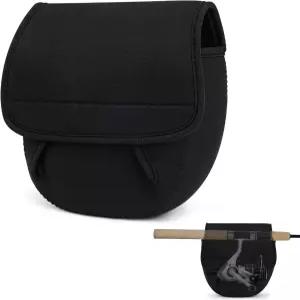 플레이센 네오프렌 방적 릴 커버 방수 및 충격 방지 낚시 보호 케이스 통기성 캐스팅 오른손/왼손 유니버설