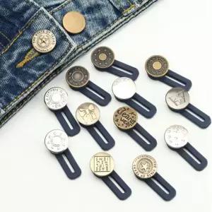 허리 조절 요술 청바지 단추 후크 버클 클립 수선 wdw8+9brE