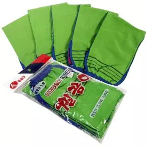 5P 등밀이 목욕장갑 때밀이 목욕타월 양면목욕장갑