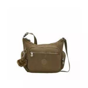 [매장정품] 키플링 크로스백 가비 S Smooth Khaki KQABS08SMKH