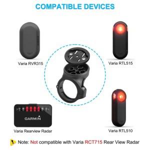 DOMEN 자전거 안장 램프 마운트 시트 포스트 테일 라이트 브래킷 홀더 Garmin Varia 레이더 백미러 RTL510
