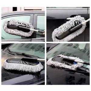 극세사 자동차 왁스 브러쉬 길이 차량용 왁스 브러쉬 세차 청소
