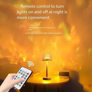 물리플 프로젝션 분위기 조명과 버섯 테이블 램프 호텔 바 침실 거실 책상 장식