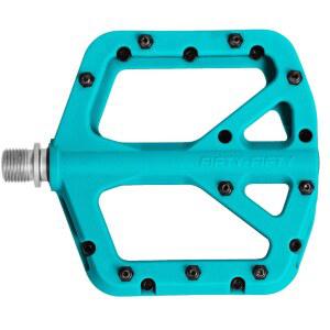 자전거 플랫폼 MTB 페달, 복합재, 미끄럼 50% 9/16인치 가볍고 방지 산악 플랫 나일론 넓은