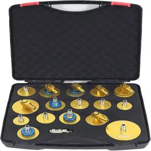 대부분의 차량용 퀵 커넥터 가 장착된 Wzyblixo 17개 마스터 실린더 블리더 키트 브레이크 액 어댑터