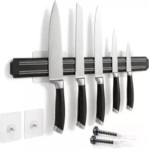 마그네틱 나이프 홀더 15인치 칼 보관 스트립 블록 자석 주방 도구 다용도 랙